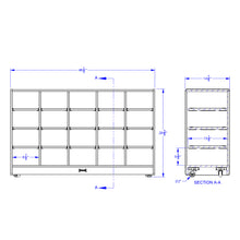 Load image into Gallery viewer, Jonti-Craft® 20 Cubbie-Tray Mobile Storage - without Trays - MMEE Distributors
