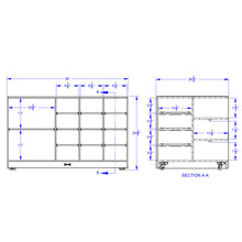 Load image into Gallery viewer, MapleWave® Mobile Storage Island - without Trays - MMEE Distributors
