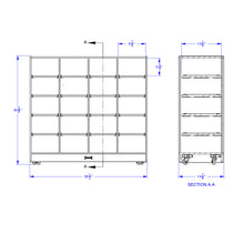 Load image into Gallery viewer, Jonti-Craft® 20 Cubbie-Tray Mobile Unit - without Trays - MMEE Distributors
