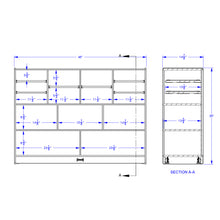 Load image into Gallery viewer, Jonti-Craft® Super-Sized Combo Mobile Storage Unit - without Bins - MMEE Distributors
