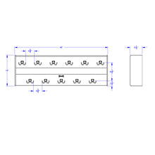 Load image into Gallery viewer, Jonti-Craft® Double Wall Mount Coat Rail - MMEE Distributors
