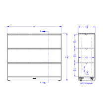 Load image into Gallery viewer, Jonti-Craft® Mega Adjustable Mobile Straight-Shelf - MMEE Distributors

