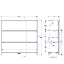 Load image into Gallery viewer, Rainbow Accents® Short Bookcase - Yellow - MMEE Distributors
