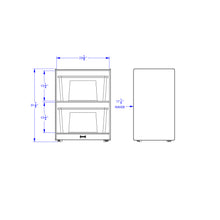 Load image into Gallery viewer, Jonti-Craft® Space-Saver Jumbo Tote Storage – with Clear Totes + Lids - MMEE Distributors
