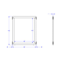Load image into Gallery viewer, KYDZ Suite® Panel - E-height - 24&quot; Wide - Write-n-Wipe - MMEE Distributors
