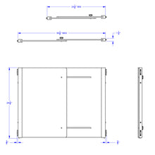 Load image into Gallery viewer, KYDZ Suite® Accordion Panel - E-height - 24&quot; To 36&quot; Wide - Plywood - MMEE Distributors
