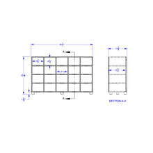 Load image into Gallery viewer, TrueModern® Twenty-Cubbie Shelf - MMEE Distributors
