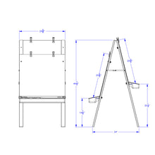 Load image into Gallery viewer, Jonti-Craft® Primary Adjustable Easel - MMEE Distributors
