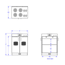 Load image into Gallery viewer, Jonti-Craft® Culinary Creations Play Kitchen Stove - MMEE Distributors
