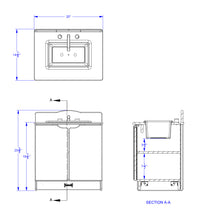 Load image into Gallery viewer, Jonti-Craft® Toddler Gourmet Kitchen Sink - MMEE Distributors
