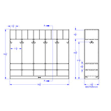 Load image into Gallery viewer, Jonti-Craft® Large Locker Organizer – without Tubs - MMEE Distributors
