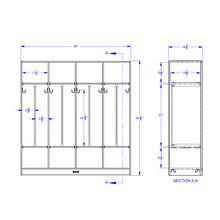Load image into Gallery viewer, Jonti-Craft® Trim-n-Tidy Standard Locker - MMEE Distributors

