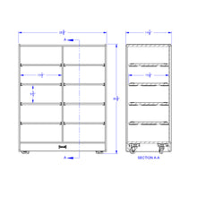 Load image into Gallery viewer, Jonti-Craft® 10 Tub Mobile Storage - without Tubs - MMEE Distributors
