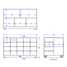 Load image into Gallery viewer, Jonti-Craft® Double-Sided Island – Single + 20 Cubbie-Tray - without Trays - MMEE Distributors
