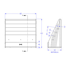 Load image into Gallery viewer, Rainbow Accents® Flushback Pick-a-Book Stand - Yellow - MMEE Distributors
