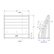Load image into Gallery viewer, Rainbow Accents® Flushback Pick-a-Book Stand - Black - MMEE Distributors
