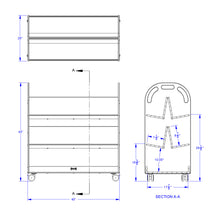 Load image into Gallery viewer, Jonti-Craft® Book Truck - MMEE Distributors
