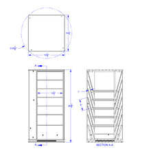 Load image into Gallery viewer, Jonti-Craft® Revolving Small Literacy Tower - MMEE Distributors
