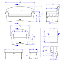 Load image into Gallery viewer, Jonti-Craft® Komfy Living Room 4 Piece Set - MMEE Distributors
