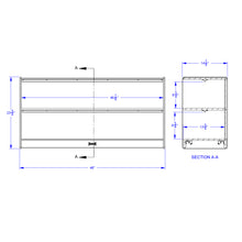 Load image into Gallery viewer, Jonti-Craft® Toddler Fixed Straight-Shelf with See-Thru Back - MMEE Distributors
