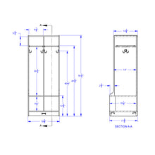 Load image into Gallery viewer, Jonti-Craft® 2 Section Coat Locker with Step - MMEE Distributors
