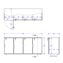 Load image into Gallery viewer, Jonti-Craft® Stacking Lockable Lockers -  Triple Stack - MMEE Distributors

