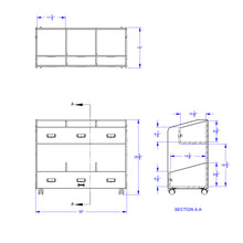 Load image into Gallery viewer, Jonti-Craft® Mobile 6-Section Book Organizer - MMEE Distributors
