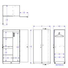 Load image into Gallery viewer, Jonti-Craft® Wardrobe Closet Deluxe - MMEE Distributors
