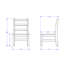 Load image into Gallery viewer, Jonti-Craft® Instructor’s Ladderback Chair Pair - 12&quot; Height - MMEE Distributors
