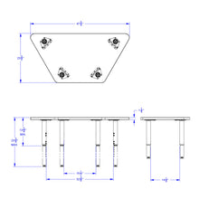 Load image into Gallery viewer, Jonti-Craft® Purpose+ Trapezoid Table - 24&quot; x 48&quot; - MMEE Distributors
