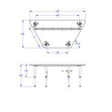 Load image into Gallery viewer, Jonti-Craft® Purpose+ Trapezoid Table - 30&quot; x 60&quot; - MMEE Distributors
