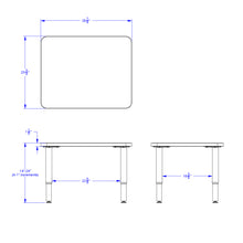 Load image into Gallery viewer, Jonti-Craft® Purpose+ Rectangle Table - 24&quot; x 30&quot; - MMEE Distributors
