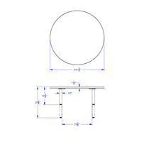 Load image into Gallery viewer, Jonti-Craft® Purpose+ Round Table - 42&quot; Diameter - MMEE Distributors
