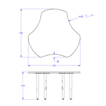 Load image into Gallery viewer, Berries® Collaborative Hub Table - 44&quot; X 47&quot; - Maple/Gray - MMEE Distributors
