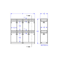 Load image into Gallery viewer, Jonti-Craft® Take Home Center – 8 Section – with Colored Paper-Trays - MMEE Distributors
