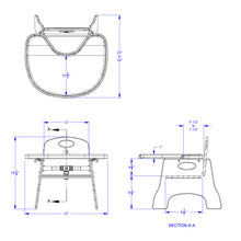 Load image into Gallery viewer, Jonti-Craft® High Chairries® Premium Tray - 9&quot; Seat Height - MMEE Distributors
