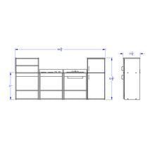 Load image into Gallery viewer, Young Time® Play Kitchen 4 Piece Set - MMEE Distributors
