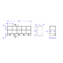 Load image into Gallery viewer, Young Time® 10 Section Wall Mount Coat Locker - MMEE Distributors
