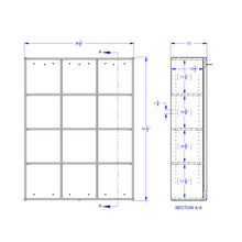Load image into Gallery viewer, Young Time® Standard Adjustable Shelf Bookcase - MMEE Distributors
