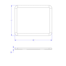 Load image into Gallery viewer, Jonti-Craft® Paper-Trays &amp; Tubs Lid - Teal - MMEE Distributors
