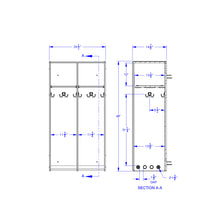 Load image into Gallery viewer, Jonti-Craft® 2 Section Hanging Locker - without Tubs - MMEE Distributors
