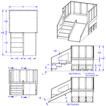 Load image into Gallery viewer, Jonti-Craft® Tiny Tots Loft - 12-24 Months - with Bins - MMEE Distributors
