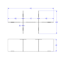 Load image into Gallery viewer, Jonti-Craft® See-Thru Table Divider Shields - 6 Station - 58.5&quot; x 29.5&quot; x 16&quot; - MMEE Distributors

