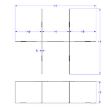 Load image into Gallery viewer, Jonti-Craft® See-Thru Table Divider Shields - 6 Station - 58.5&quot; x 47.5&quot; x 16&quot; - MMEE Distributors
