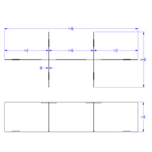 Load image into Gallery viewer, Jonti-Craft® See-Thru Table Divider Shields - 6 Station - 70.5&quot; x 29.5&quot; x 16&quot; - MMEE Distributors
