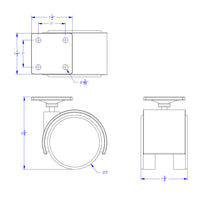 Load image into Gallery viewer, Young Time® Caster Kit - C - MMEE Distributors
