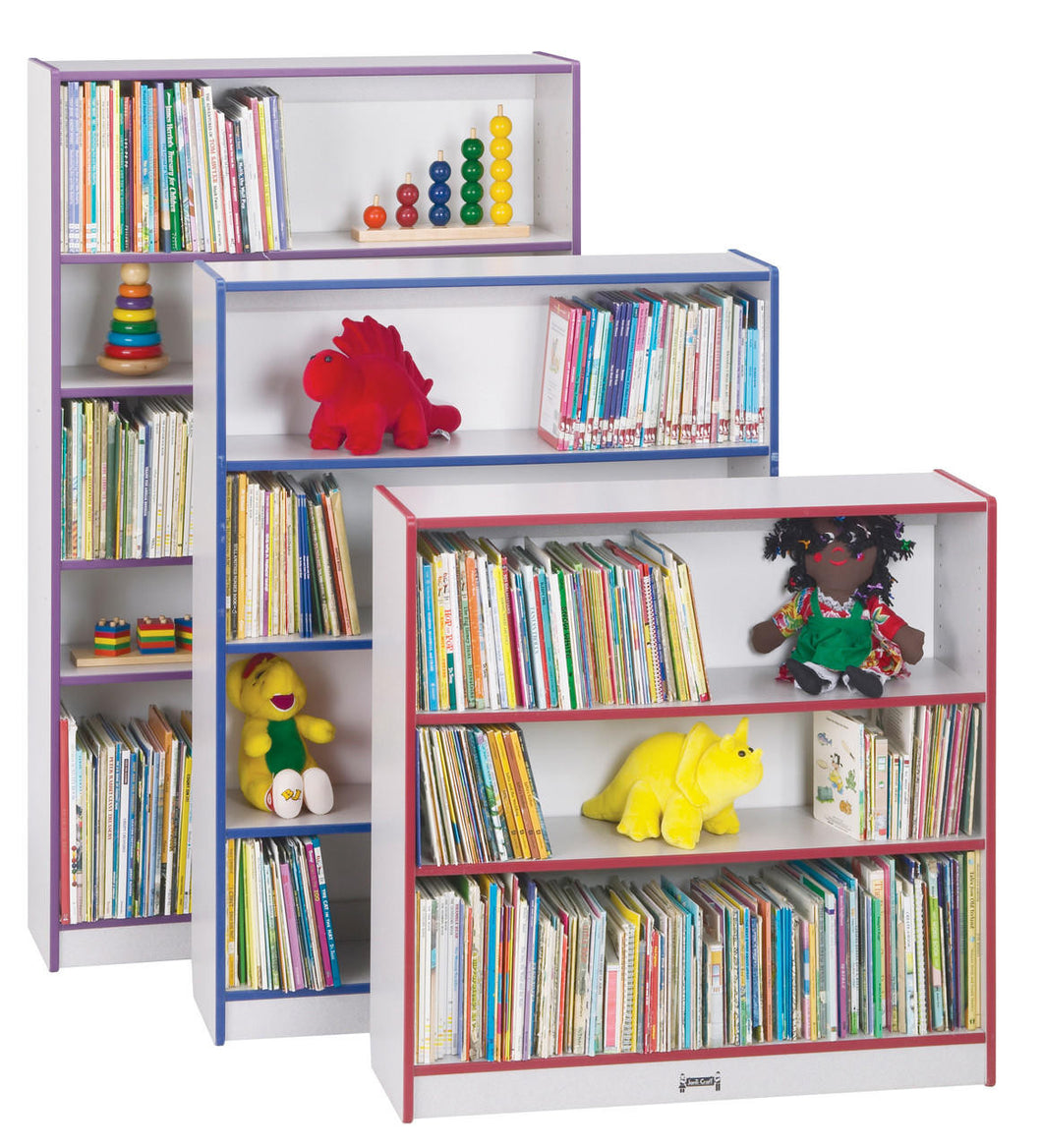 Rainbow Accents® Short Bookcase - Green - RTA - MMEE Distributors